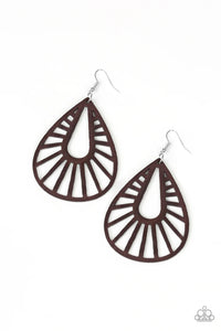 Coachella Chill - Brown Earring