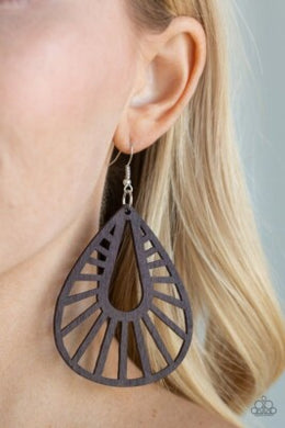 Coachella Chill - Brown Earring
