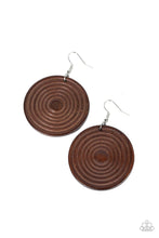 Load image into Gallery viewer, Caribbean Cymbal - Brown Earring
