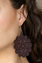 Load image into Gallery viewer, Coachella Cabaret - Brown Earring