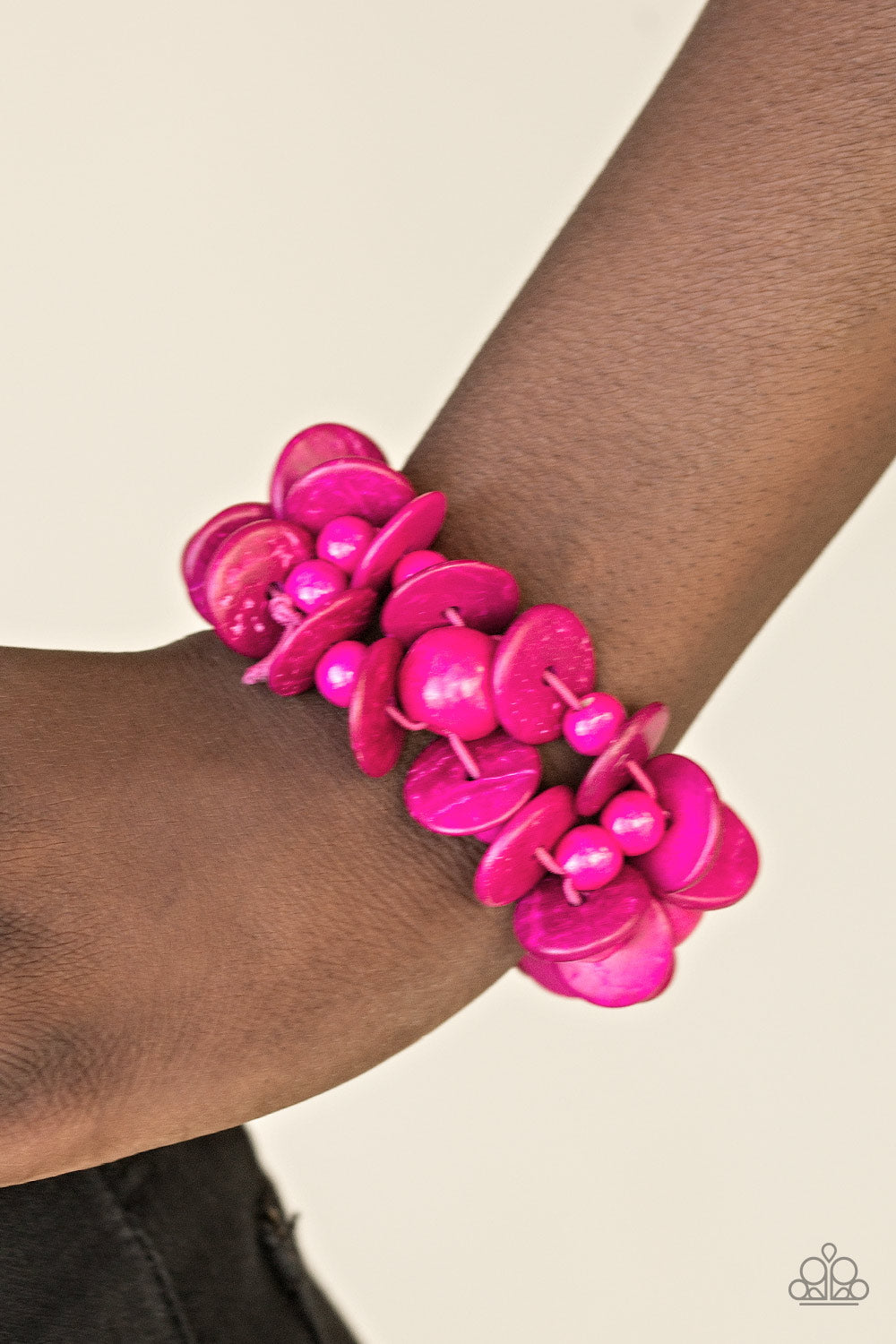 TROPICAL TEMPTRESS - Pink Bracelet