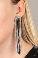 Load image into Gallery viewer, Let There Be Bead Light - Black  Earring