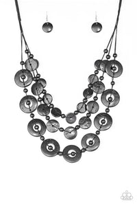 Catalina Coastin - Black Necklace 1217n