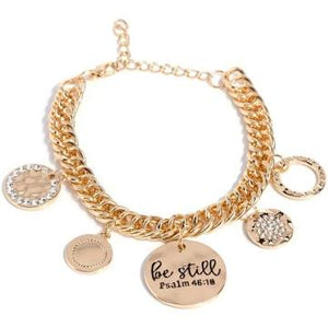 GLITTER and Grace - Gold Bracelet 1828b