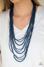Load image into Gallery viewer, Totally Tonga - Blue  Necklace 2581N