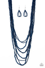 Load image into Gallery viewer, Totally Tonga - Blue  Necklace 2581N