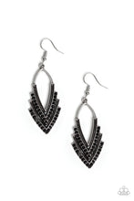 Load image into Gallery viewer, Tour De Fource - Black Earring
