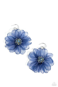 Cosmopolitan Chiffon - Blue Earring 2936e