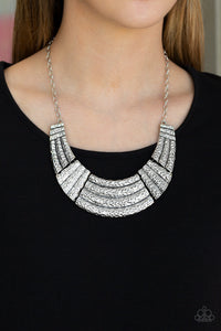 Ready To Pounce - Silver Necklace 2587N