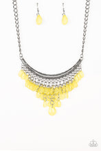 Load image into Gallery viewer, Rio Rainfall  - Yellow Necklace 1306N