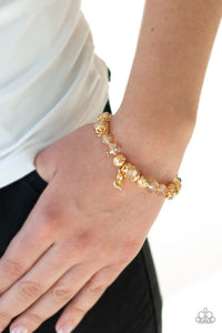 Right On The Romance - Gold Bracelet 1572B