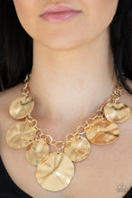 Load image into Gallery viewer, Barely Scratched The Surface - Gold Necklace 1294N
