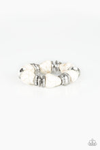 Load image into Gallery viewer, Stone Age Stunner - White Bracelet