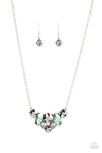 Lavishly Loaded - Silver Necklace 1453n