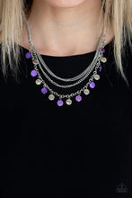 Load image into Gallery viewer, Beach Flavor - Purple Necklace 2578N