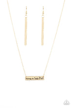 Load image into Gallery viewer, Raising My Tribe - Gold Necklace 1043N