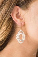 Load image into Gallery viewer, Mantras and Mandalas - Gold Earring
