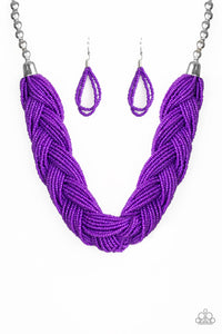 The Great Outback - Purple Necklace 1033N