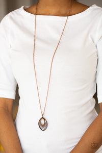 Court Couture - Copper Necklace 1109N