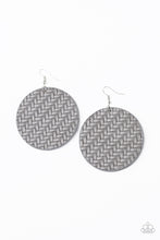 Load image into Gallery viewer, Plaited Plains - Silver Earring 2502e