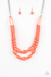 Sundae Shoppe - Orange Necklace 1162N
