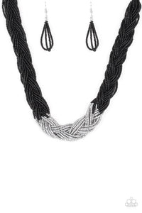 Brazilian Brilliance - Black  Necklace 1303N