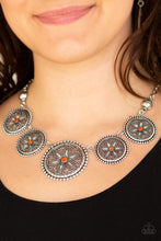 Load image into Gallery viewer, Written In The STAR LILIES - Orange Necklace 1339N