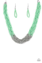 Load image into Gallery viewer, Brazilian Brilliance - Green  Necklace 1303N