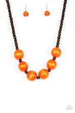 Load image into Gallery viewer, Oh My Miami - Orange Necklace 1199B