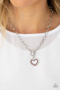 With My Whole Heart - Red Necklace 1139N