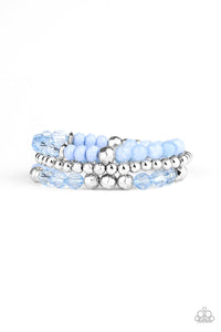 Sugary Shimmer - Blue Bracelet 1573B