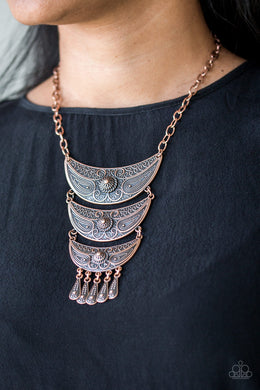 Go STEER - Crazy - Copper Necklace 1335N