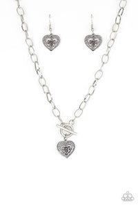 Say No Amour - Silver Necklace 1144N