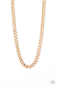 Alpha -Gold Necklace
