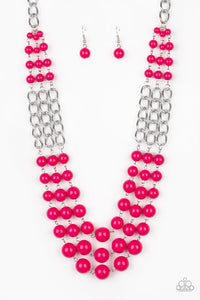 A La Vague - Pink Necklace 1298N