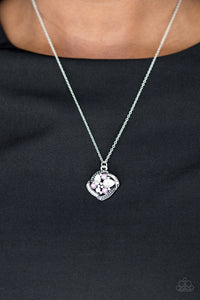 Speaking Of Timeless - Purple Necklace 1088n