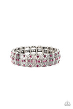 Load image into Gallery viewer, Modern Magnificence - Purple  Bracelet 1517B
