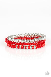 Ideal Idol -  Red  Bracelet