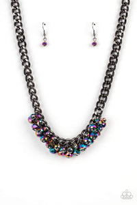 Galactic Knockout - Multi Necklace 1267n