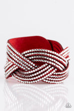 Load image into Gallery viewer, Big City Shimmer - Red Bracelet