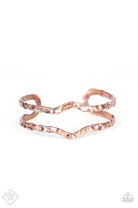 Rustic Ruler - Copper Bracelet