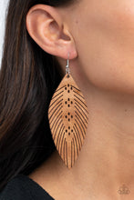 Load image into Gallery viewer, Whenever The Wind Takes Me - Brown Earring 2746E