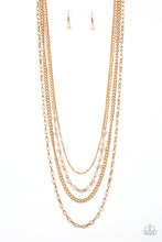 Load image into Gallery viewer, Soho Sophistication - Gold Necklace 58n