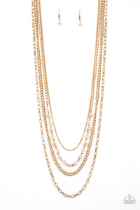 Soho Sophistication - Gold Necklace 58n