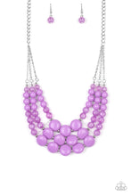 Load image into Gallery viewer, Flirtatiously Fruity - Purple Necklace 1017n