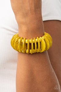 Tropical Tiki Bar - Yellow Bracelet 1701B