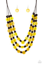 Load image into Gallery viewer, Key West Walkabout - Yellow Necklace