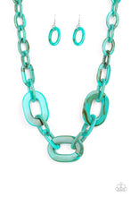 Load image into Gallery viewer, All In - VINCIBLE - Blue Necklace 20n