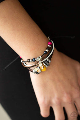 Bodacious Butterfly - Multi  Bracelet 1761b
