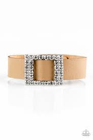 Diamond Diva - Brown Bracelet